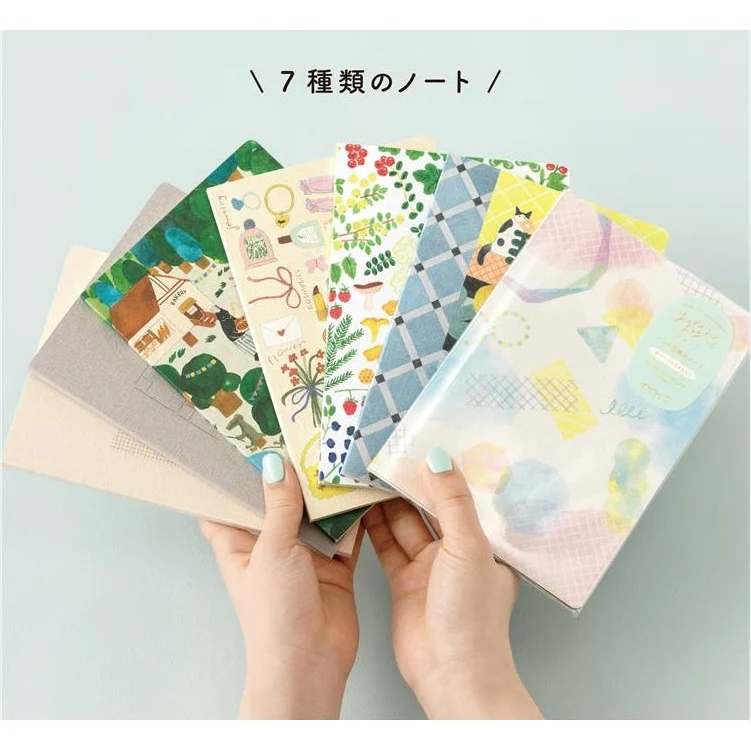 Midori Yuru Log Notebook Forest B6 Dot Grid 5mm - Image 9