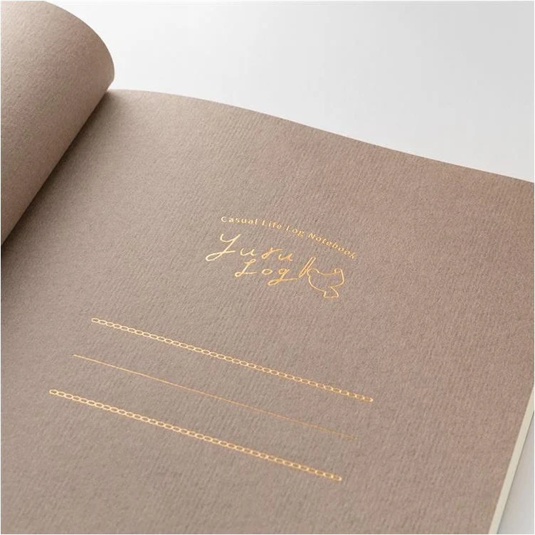 Midori Yuru Log Notebook Water Colour B6 Dot Grid 5mm - Image 7