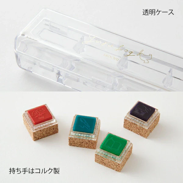 Midori Yuru Log Pre-inked Stamp - Daily Life - Image 4