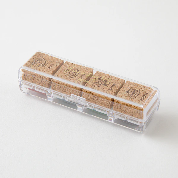 Midori Yuru Log Pre-inked Stamp - Sweet - Image 2