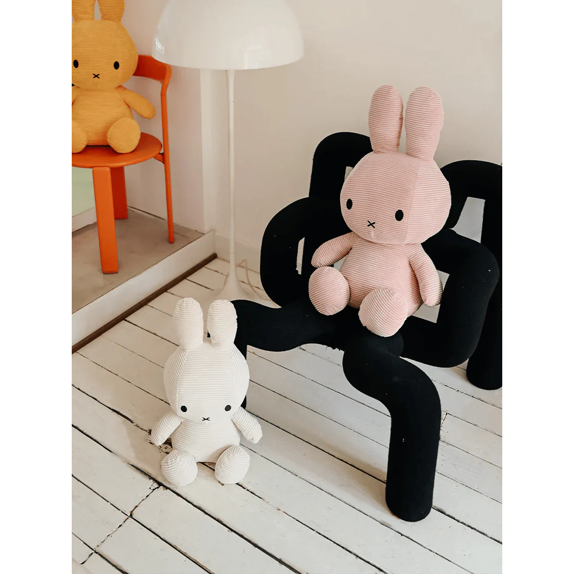 Miffy ECO Corduroy Plushie - 50 cm - 20" - Image 2