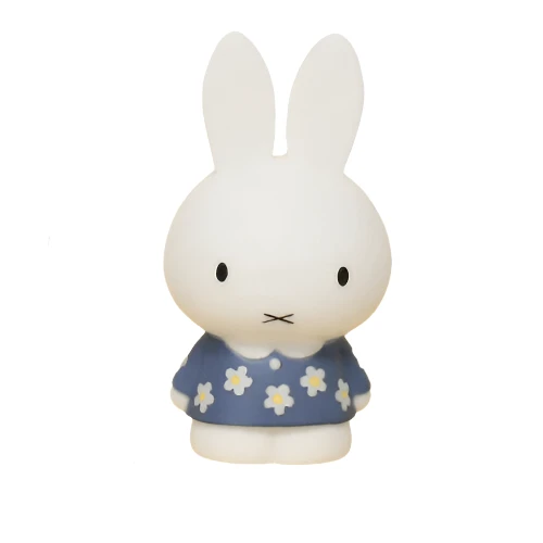 Miffy Figurine Finger Puppet  - Blue Dress Miffy