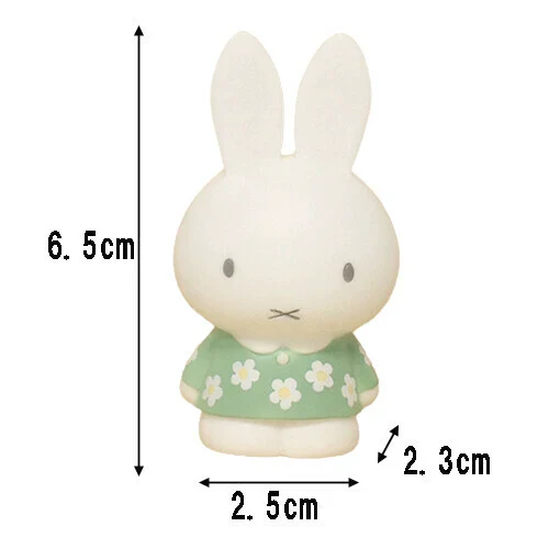 Miffy Figurine Finger Puppet - Green Dress Miffy - Image 2
