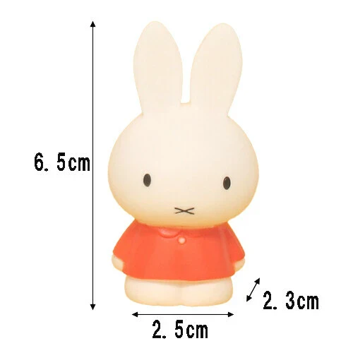 Miffy Figurine Finger Puppet  - Red Dress Miffy - Image 2
