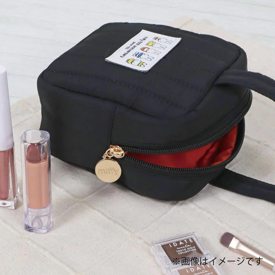 Miffy Square Pouch - 70th Anniversary Edition - Black - Image 7