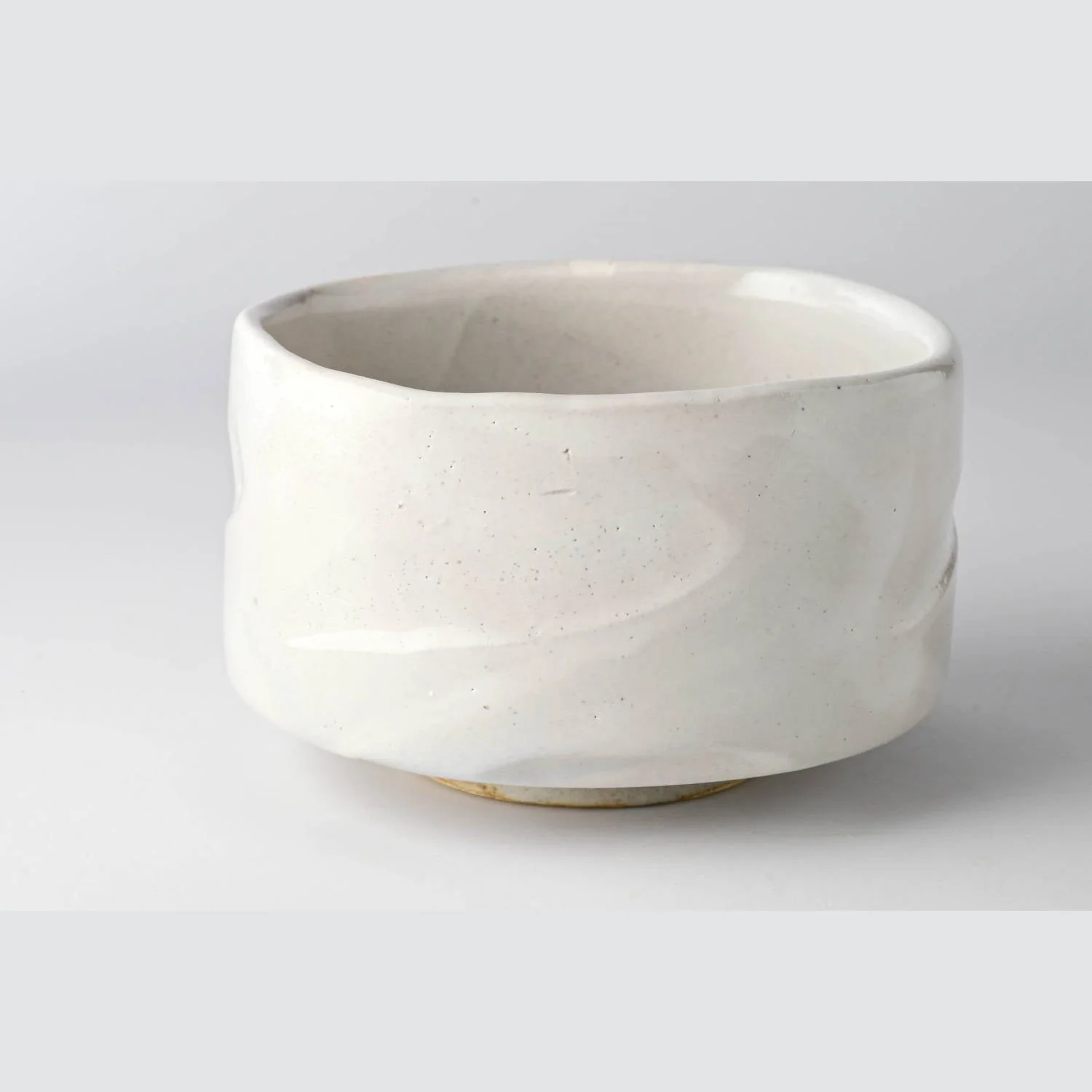 Mingei no Sato White Matcha Bowl - Image 5