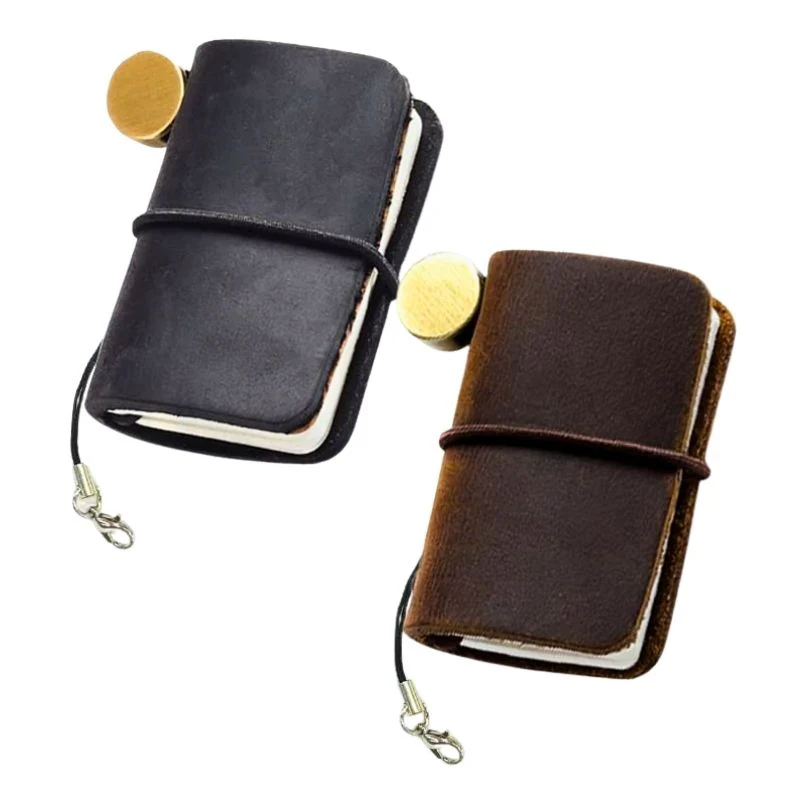 Mini Leather Notebook Journal Charm - Image 3