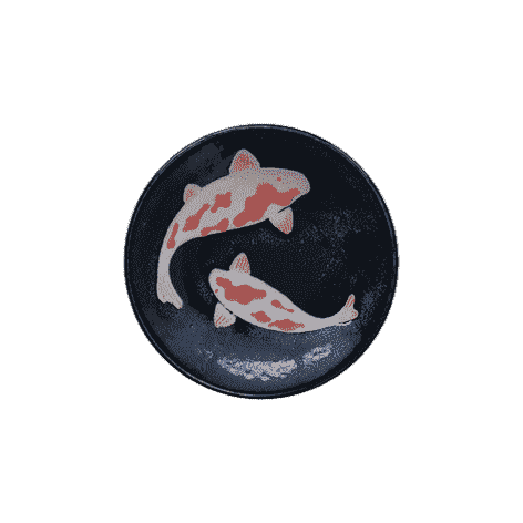 Japanese Koi Fish Sauce Dish