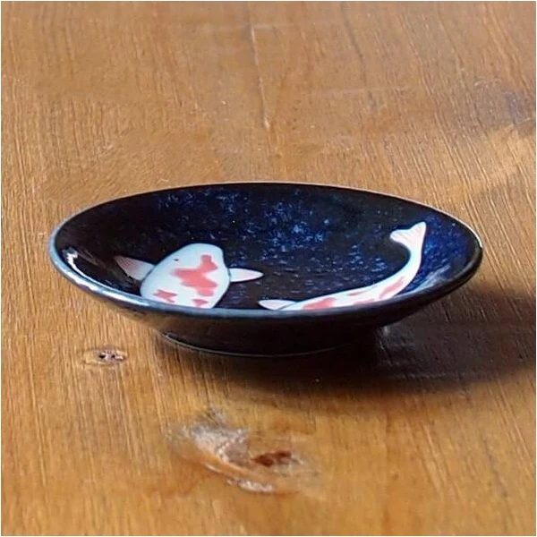 Japanese Koi Fish Sauce Dish - Image 3
