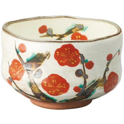 Miyabi Red Plum Matcha Bowl