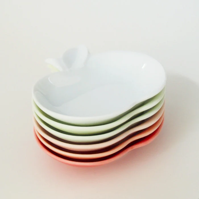 Miyama Apple Plate 5P Set - Image 4