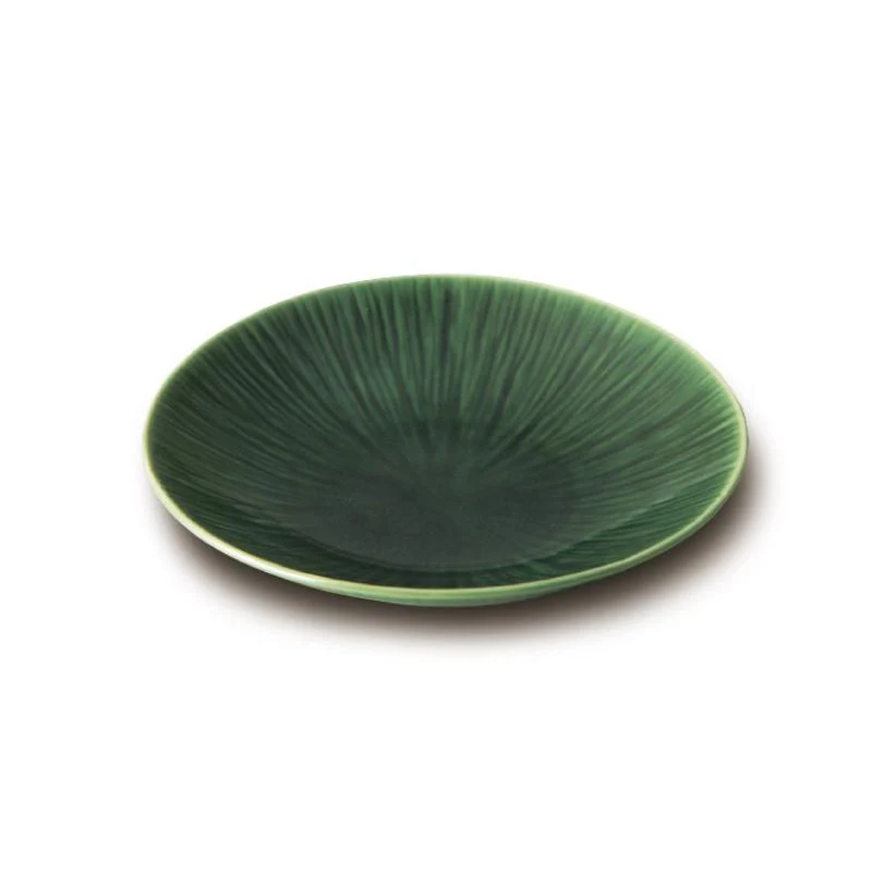 Miyama Crease Small Plate 16D - White