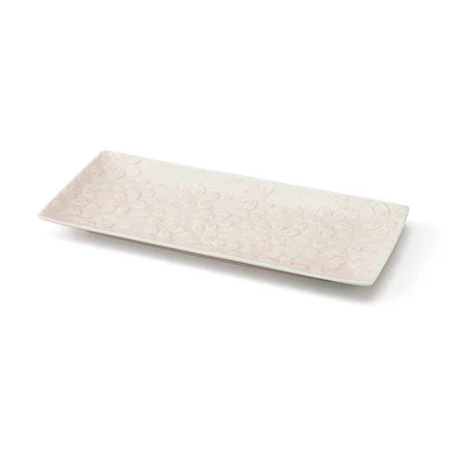 Miyama Sakura Rectangular Plate  30x13