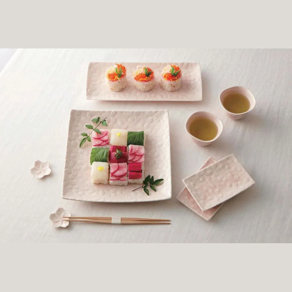 Miyama Sakura Rectangular Plate  30x13 - Image 2