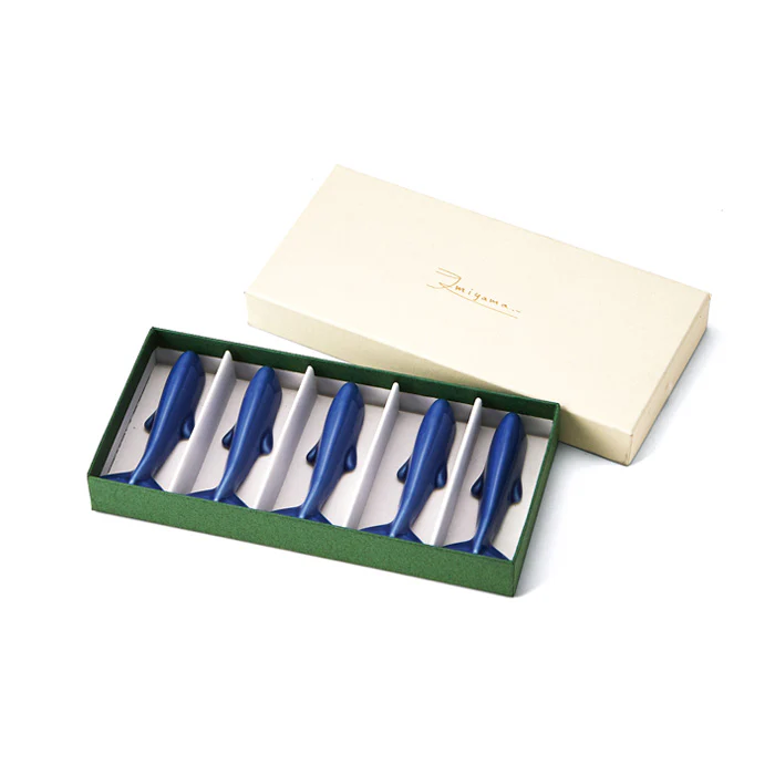 Miyama Whale Chopstick Rest 5P Set