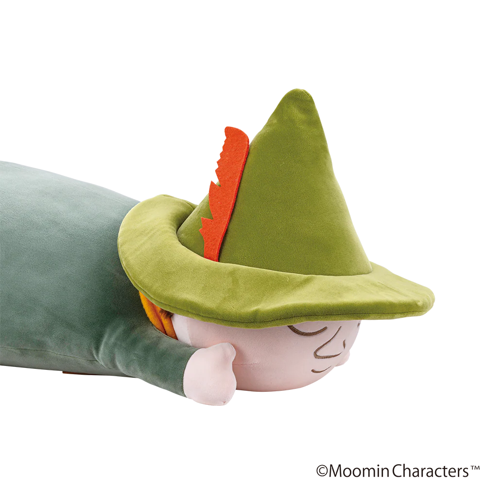 Nemunemu x Moomin Snufkin Mochi Hug Body Pillow L - Image 4