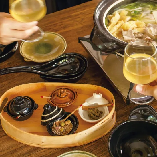 Nagatanien Chibi Brown Ame Donabe Seasoning Pot - Image 7