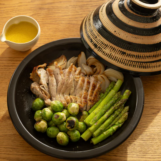 Nagatanien Fukkura-san Tagine Donabe - Large - Image 2