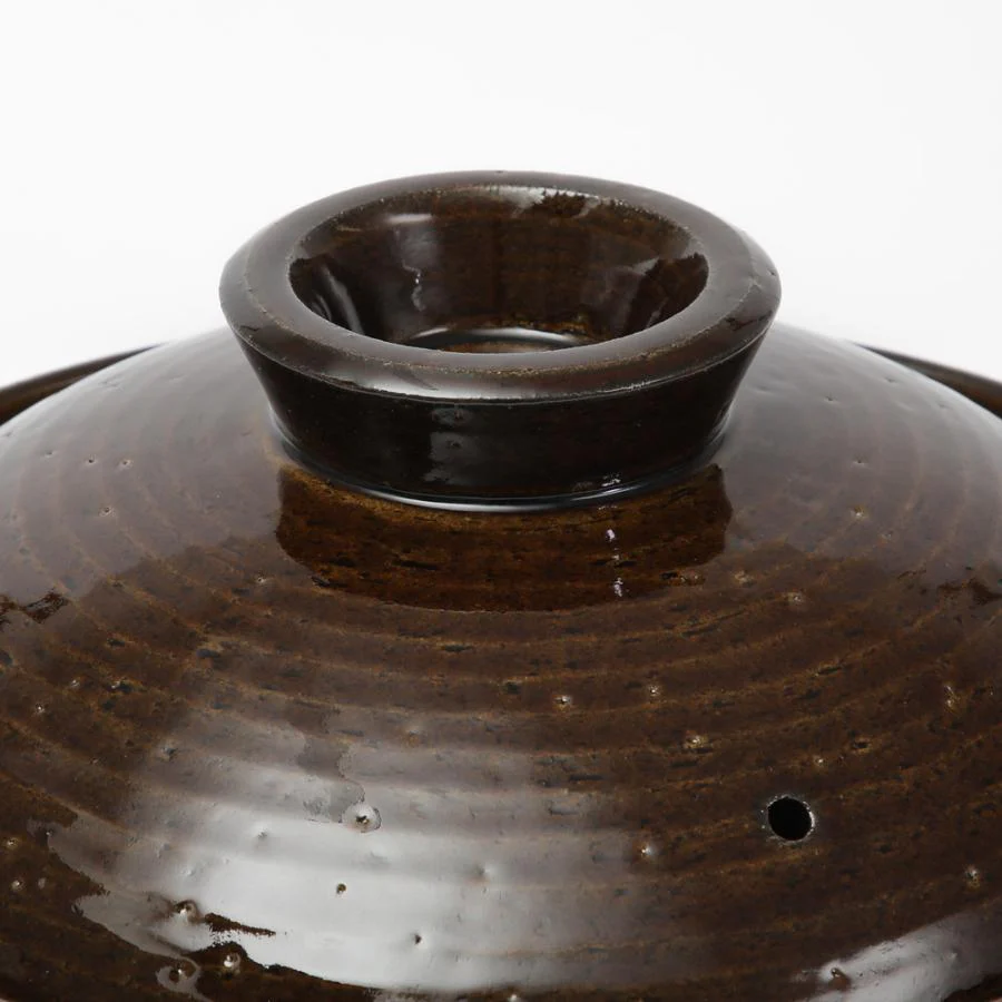 Nagatanien Iga IH Donabe - Large - Ame Brown - Image 6