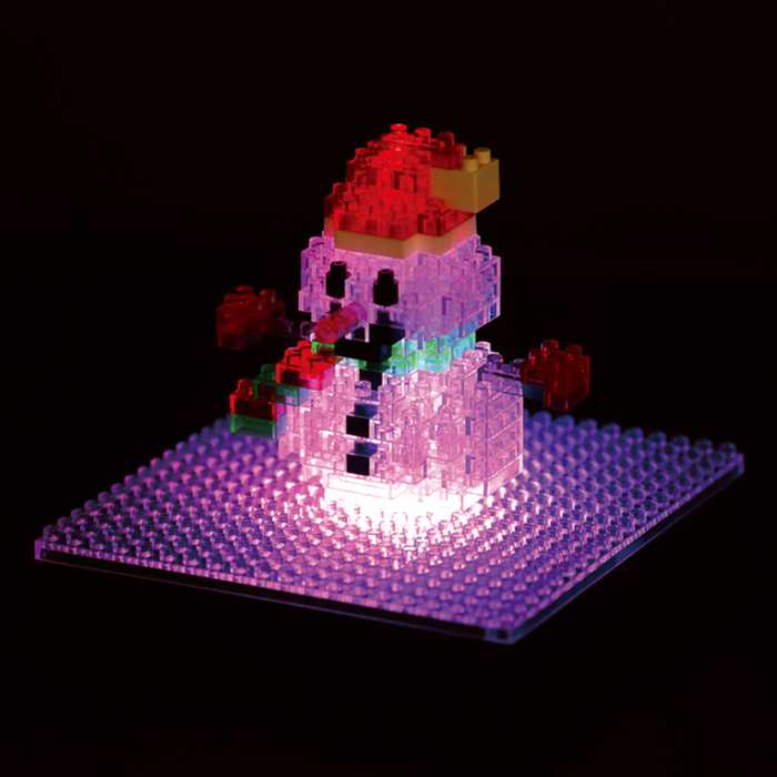 Nanoblock Nanoblock Snowman - Clear - Image 2