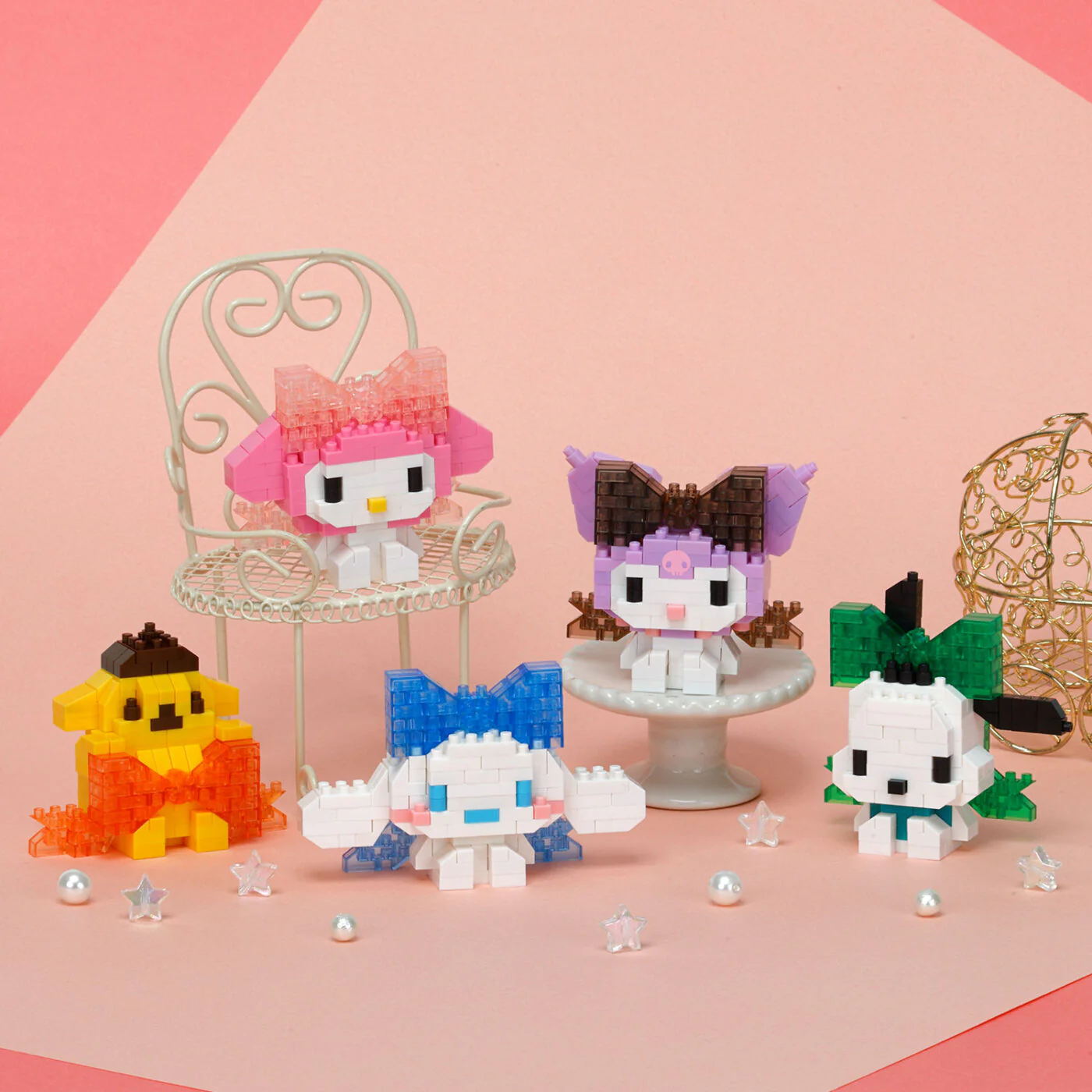 Nanoblock Sanrio - Cinnamoroll Big Ribbon - Image 3