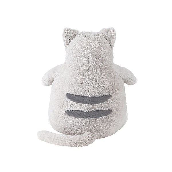Nemunemu Hug Cat Plushie Silver Tabby Saba - Image 8