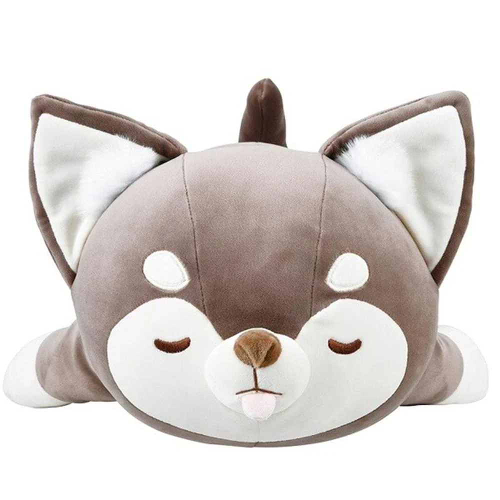 Nemunemu Premium Hug Pillow Chihuahua Cocoa - Image 3