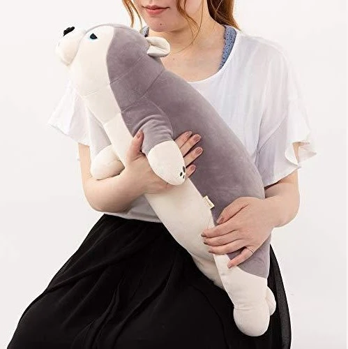 Nemunemu Premium Hug Pillow Husky Mint - Image 6