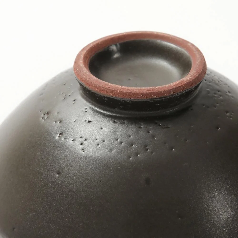 Nichijosahanki Matte Black Donabe Yukihira Pot with Rice Bowl Lid - Image 7