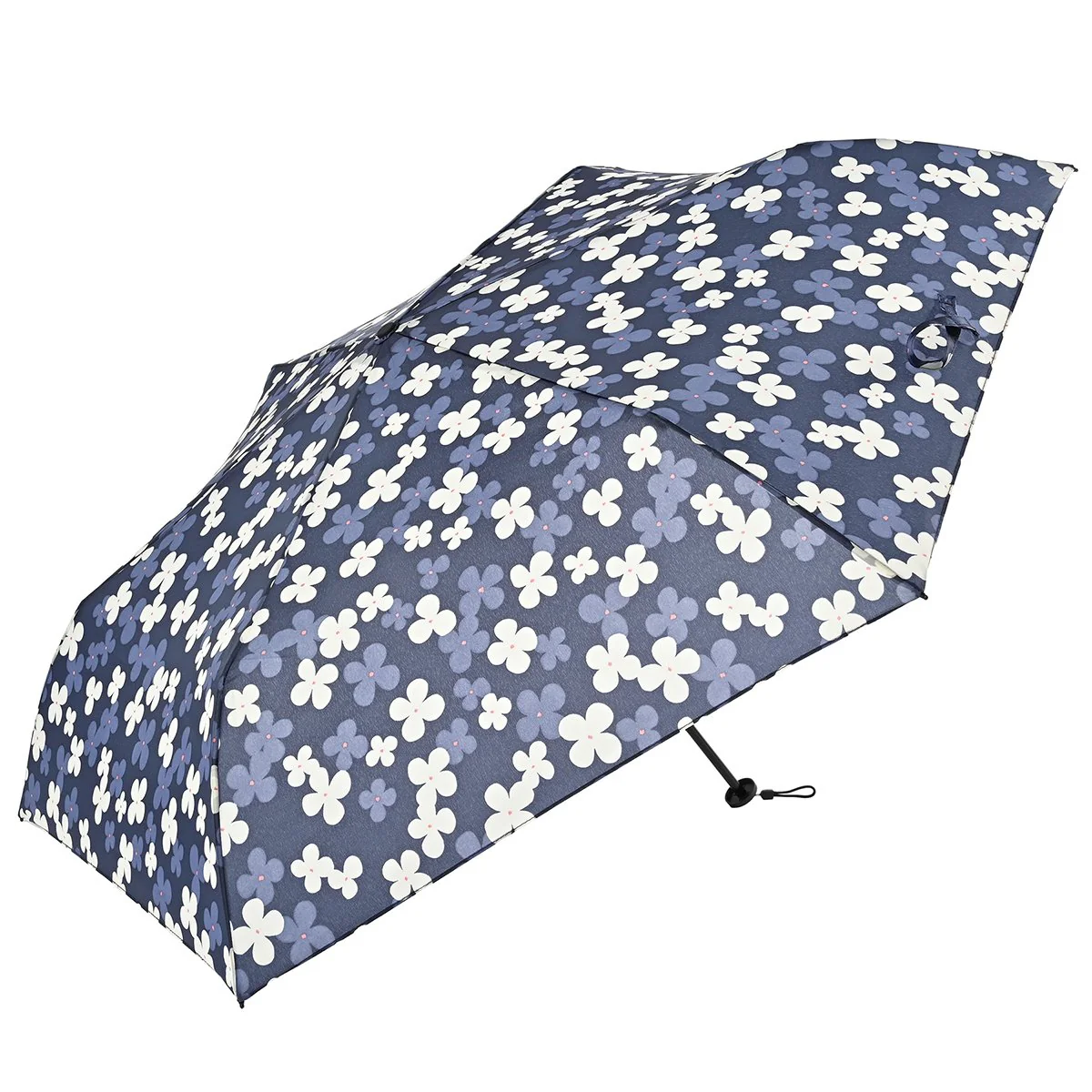Nifty Colors Scandinavian Flowers Compact Umbrella 55cm
