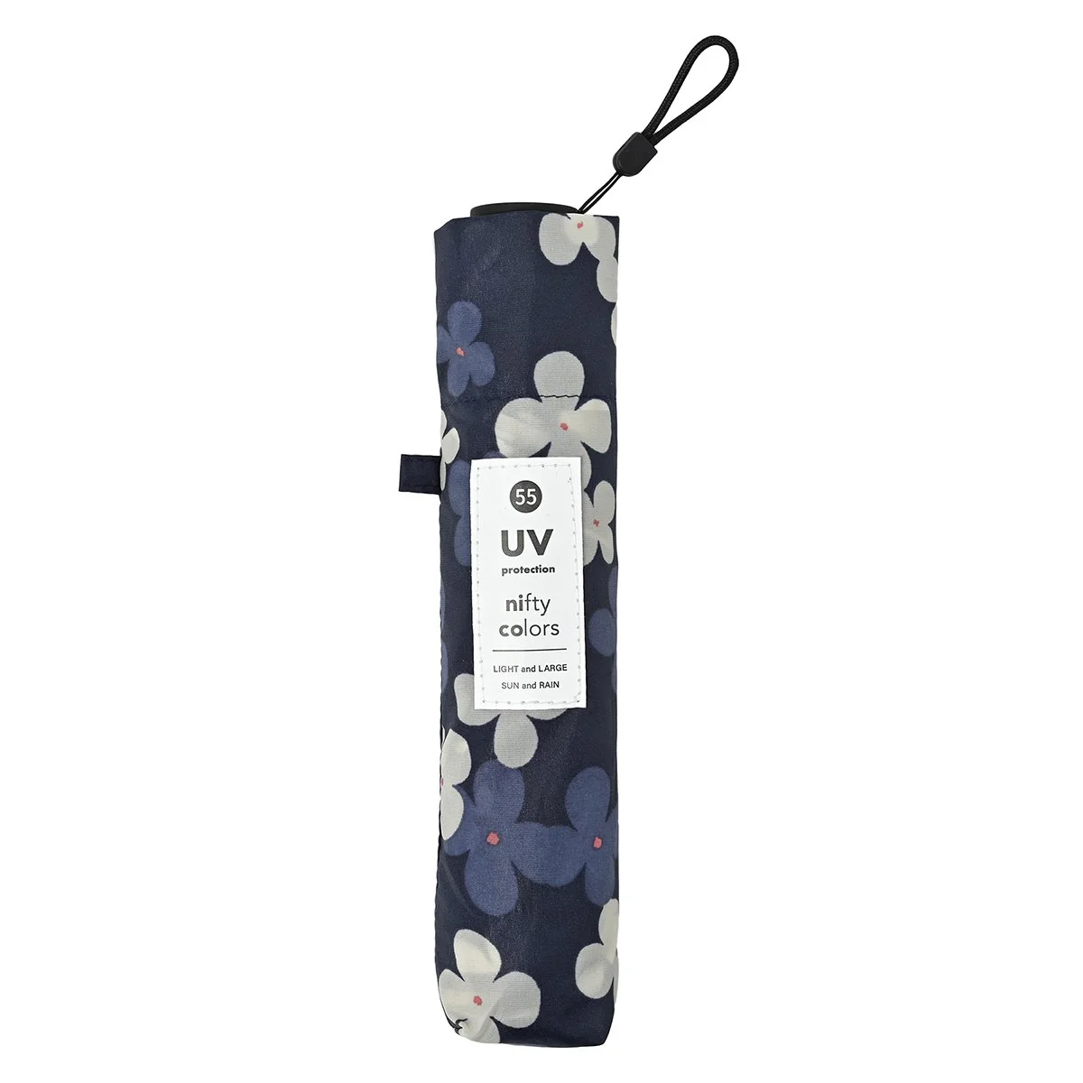 Nifty Colors Scandinavian Flowers Compact Umbrella 55cm - Image 2