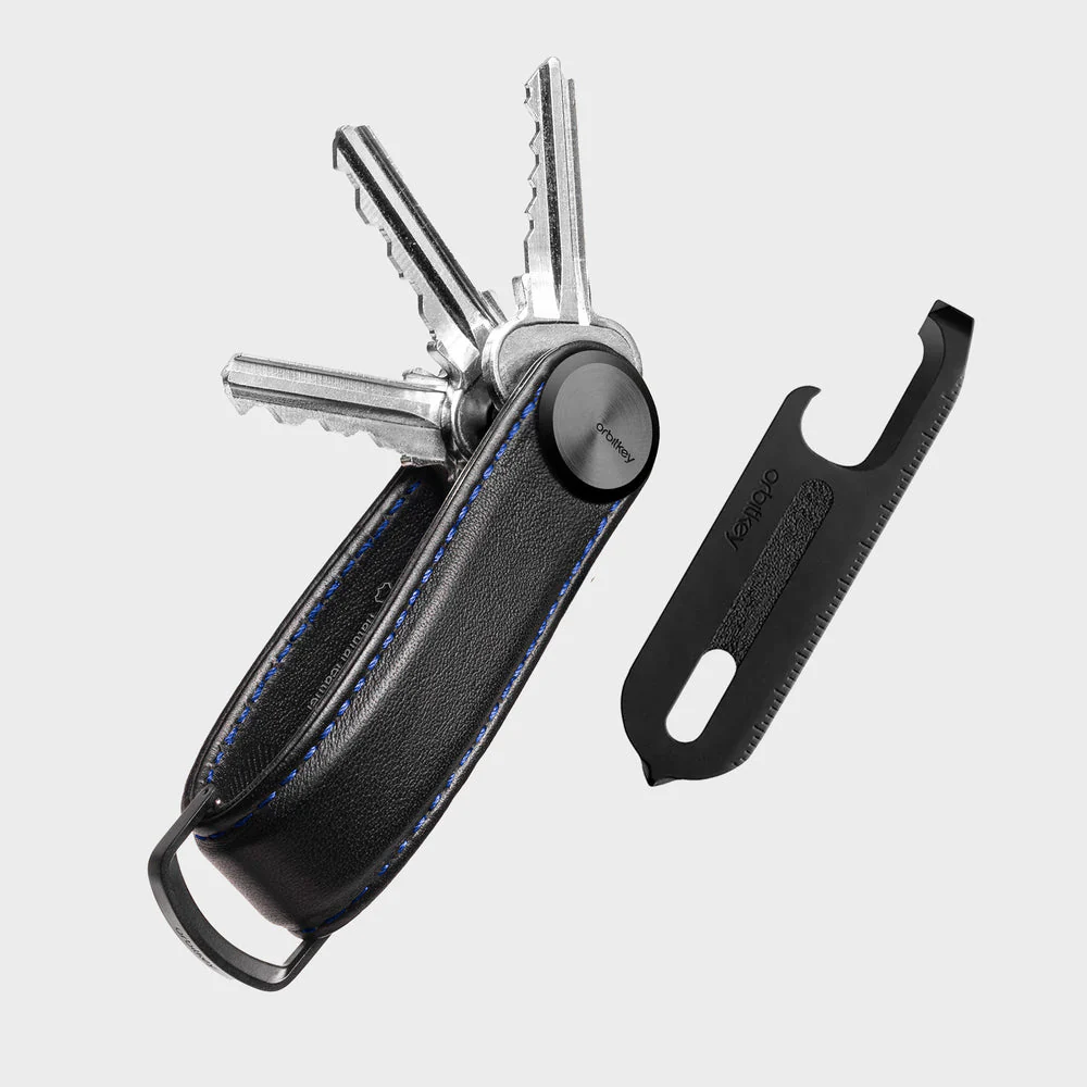 Orbitkey Pro leather + Multi-Tool V2 Gift Set - Black - Image 2