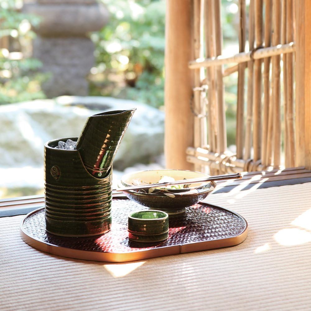 Oribe Bamboo Cold Sake 4P Set - Image 4