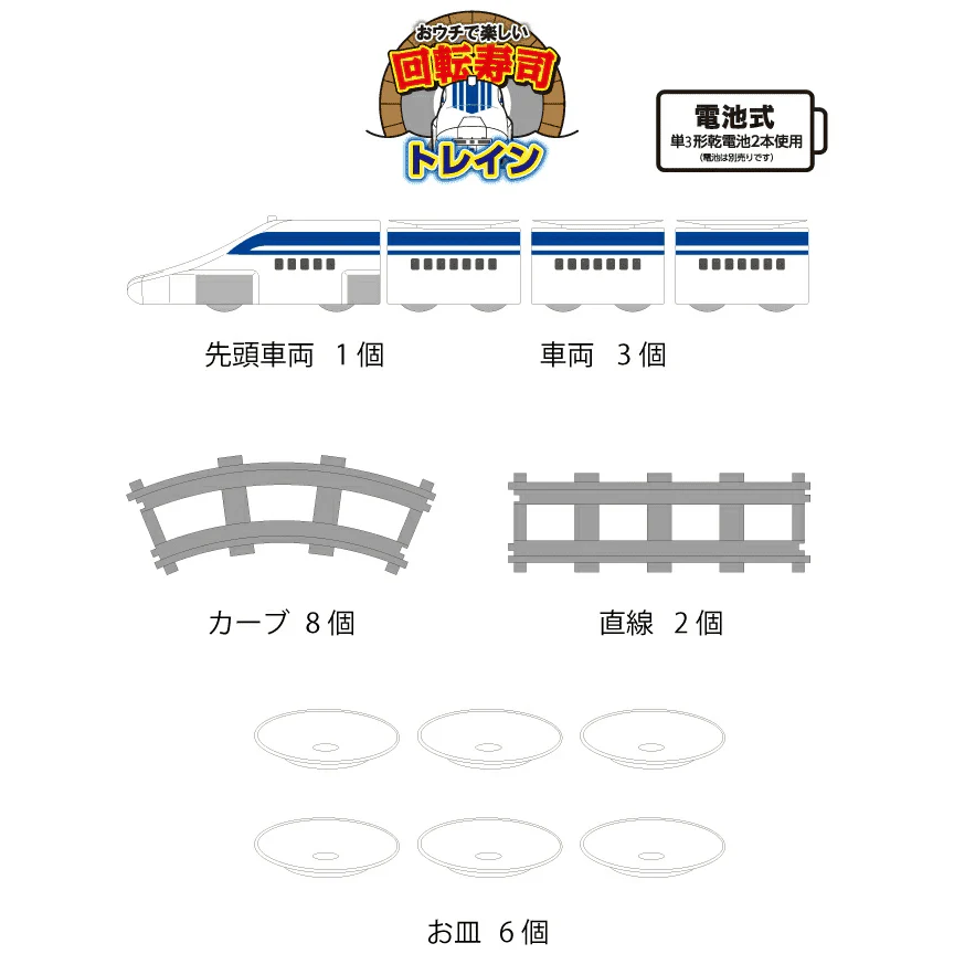 Pearl Life Home Sushi Train Set - Image 3
