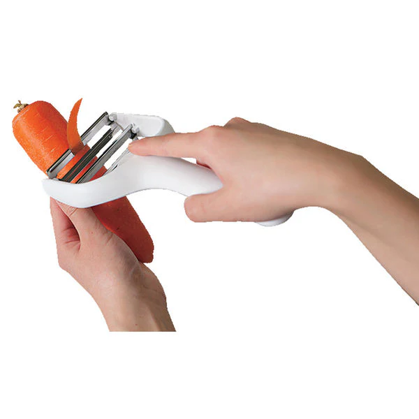 Pearl Life Metal Gajekon Wide Double Cabbage Peeler - Image 3