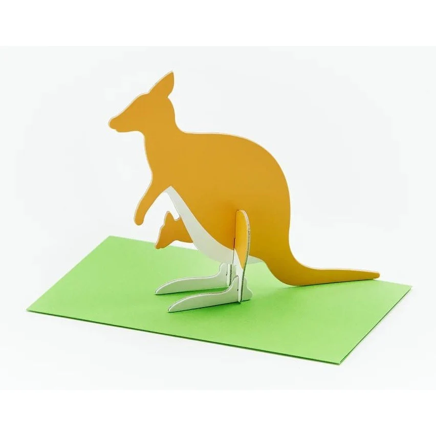Good Morning Post Animal Standing Message Card - Image 3