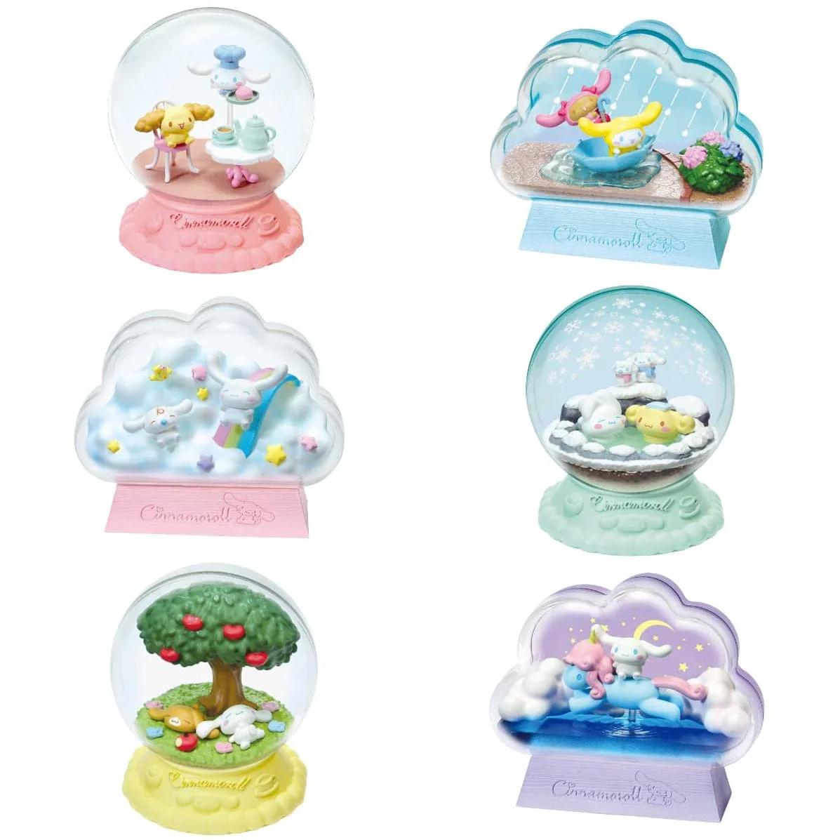 Re-ment Cinnamoroll Fluffy Happy Days Terrarium Collection - Image 2
