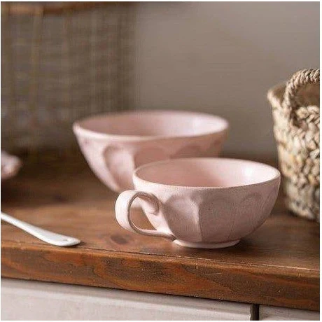 Kaneko Kohyo Pink Rinka Soup Mug 360ml - Image 2