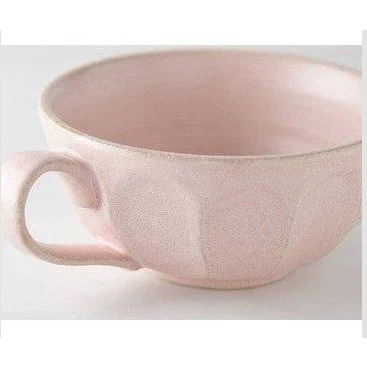 Kaneko Kohyo Pink Rinka Soup Mug 360ml - Image 3