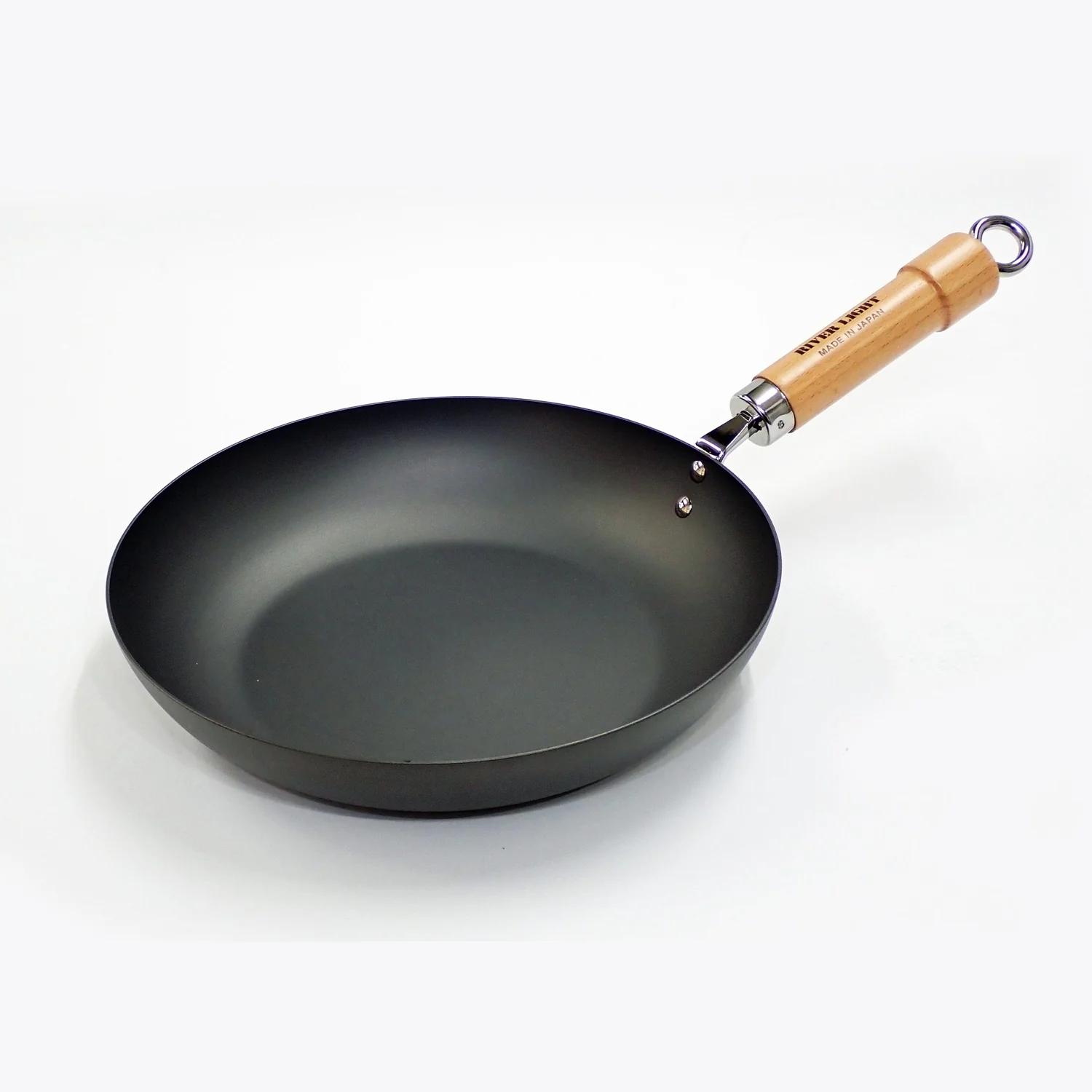 River Light Kiwame Premium Iron Frying Pan 24cm