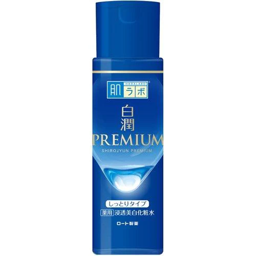 Rohto Hada Labo Shirojyun Premium Whitening Lotion - Moist - 170ml