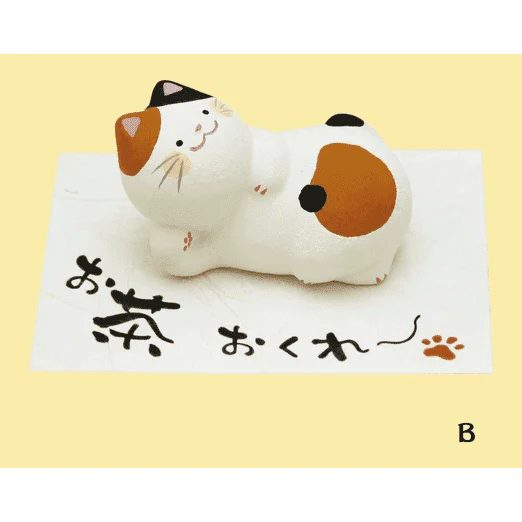 Ryukodo Cat Ceramic Ornament - Image 2
