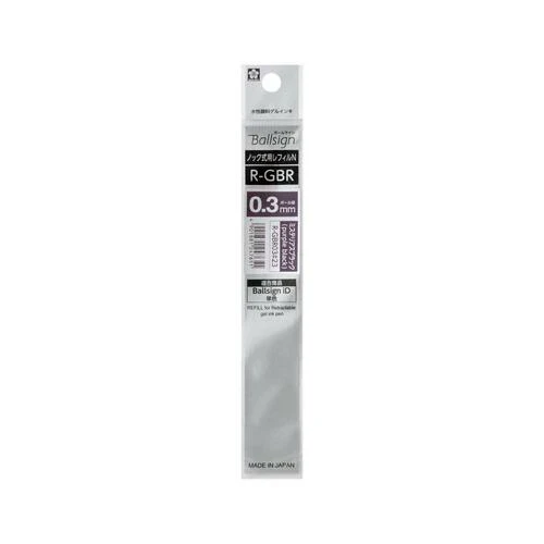 Sakura Ballsign iD Gel Ink Ballpoint Pen 0.3mm - Refill - Image 2