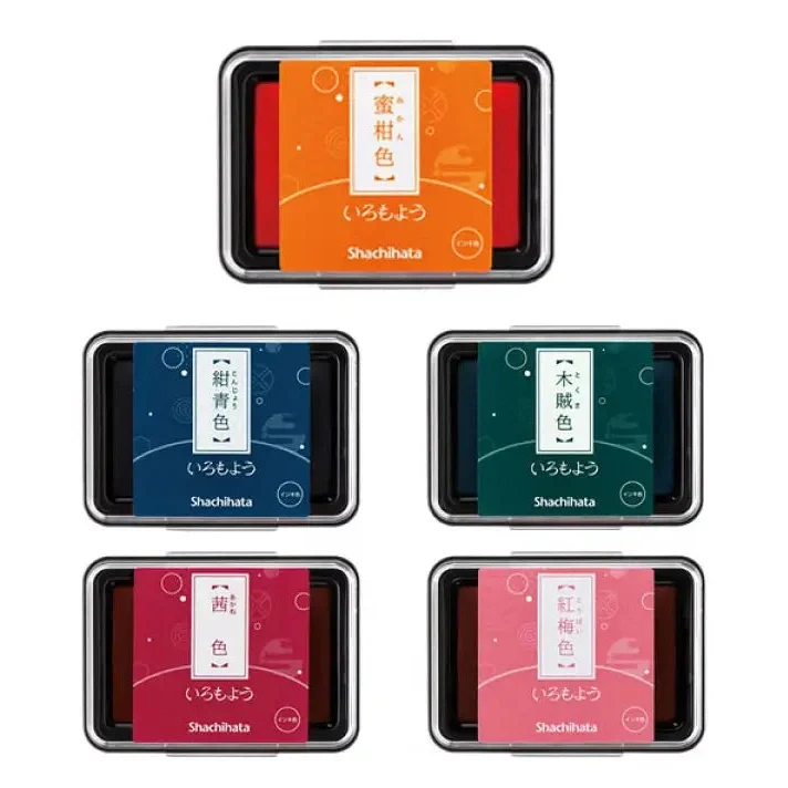 Shachihata Iromoyou Oil Ink Stamp Pad - Image 2