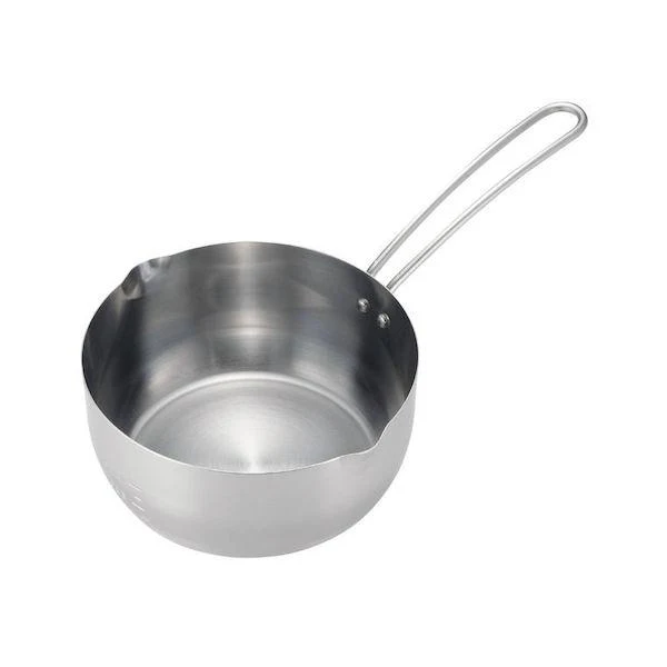 Shimomura Dishwasher-Safe Stainless Steel Yukihira Pot - 18cm