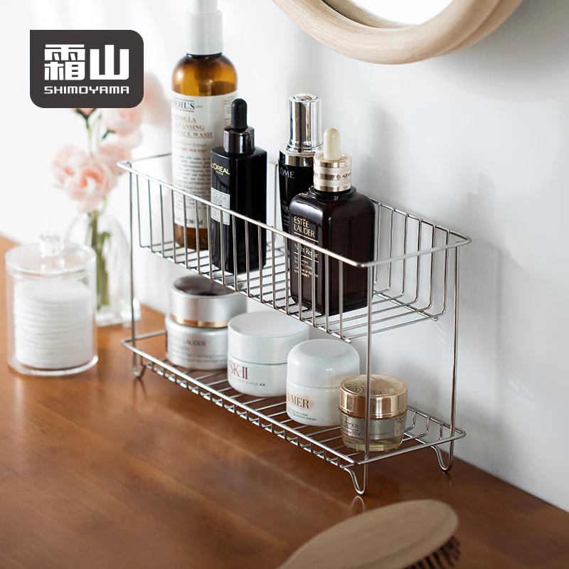 Shimoyama 304 Stainless Steel 2 Tier Storage Basket - Image 4