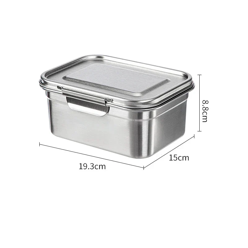 Shimoyama 304 Stainless Steel Food Container 1600ml - Image 8