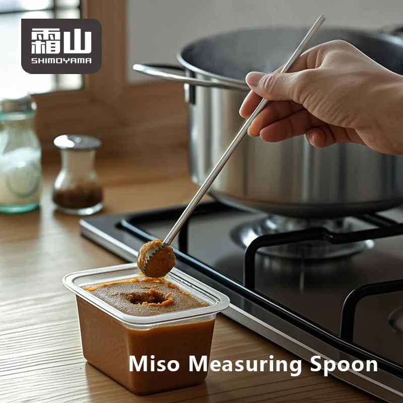 Shimoyama 304 Stainless Steel Miso Muddler & Egg Whisk - Image 5
