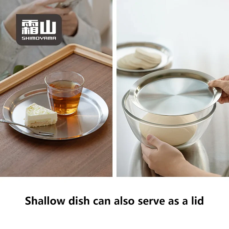 Shimoyama 304 Stainless Steel Strainer Mixing Bowl - 23cm Set of 6 - Image 6