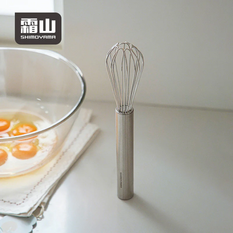 Shimoyama 430 Stainless Steel Whisk - 23cm - Image 3